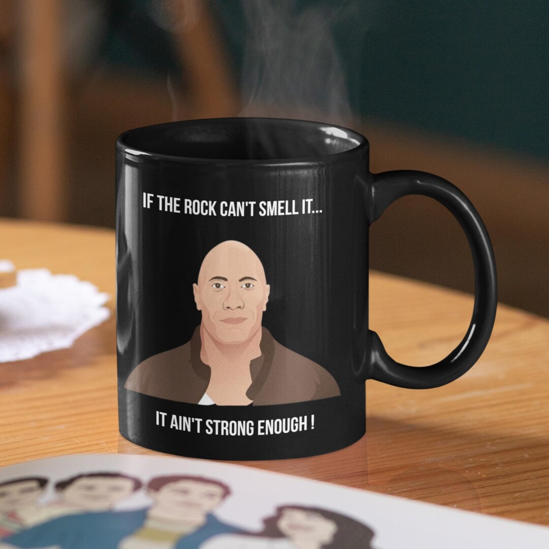 That Rocks Mug The Rock Coffee Mug – Funny WWE Gym Lover, Gift for Him, Birthday Cup ...