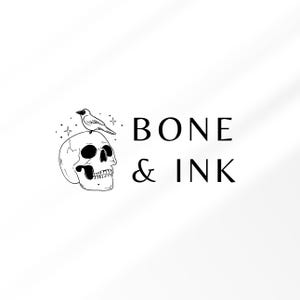 Elegant Tattoo Lettering Logo | Professional Premade Logo | Tattoo Studio Logo Design
