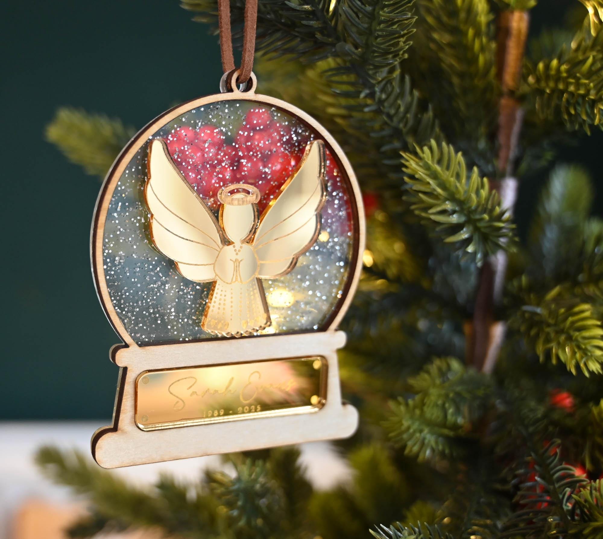 Boule De Noël Miroir En Acier Inoxydable 80mm – Déco Brillante Pour Votre Sapin !