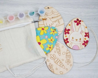 Paint Your Own Easter Egg Kit: Kids Activity, Party Favors