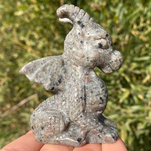 3.1&quot; Natural Yooperlite quartz,quartz crystal,hand carved,Crystal Fly Dragon specimen,Yooperlite Fly Dragon,Home Decoration
