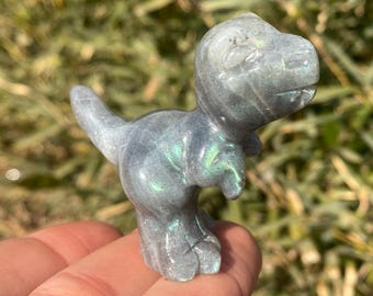 ラブラドライト恐竜 - Etsy 日本