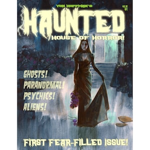 HAUNTED HOUSE of HORROR! Comics Magazine by Mike Hoffman