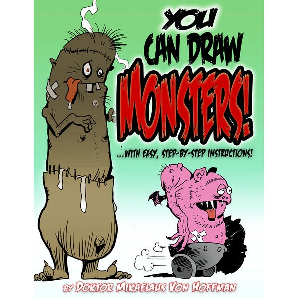 Mike Hoffman Instructional Book Download YOU Can DRAW MONSTERS