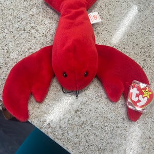 Pinchers RARO Beenie Baby. Errori multipli