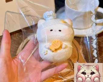 愛らしいハムスターのスクイーズ クリスマスプレゼント | ストレス解消に最適！ストレス解消スクイーズ | 持ち運びに便利なスクイーズおもちゃ