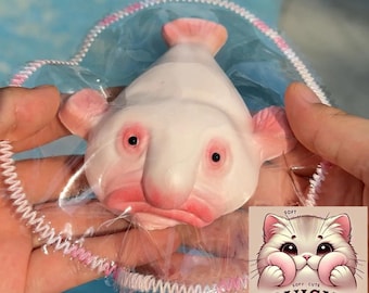 Ugly laying fish| Perfect for Stress Relief! Stress relief squishy| Portable squishy toy