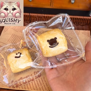 Roast marshmallow| Smile face| Big nose| Creamy Texture Feel /taba squishy/kawaii squishy/gifts for everyone/stress relief toys