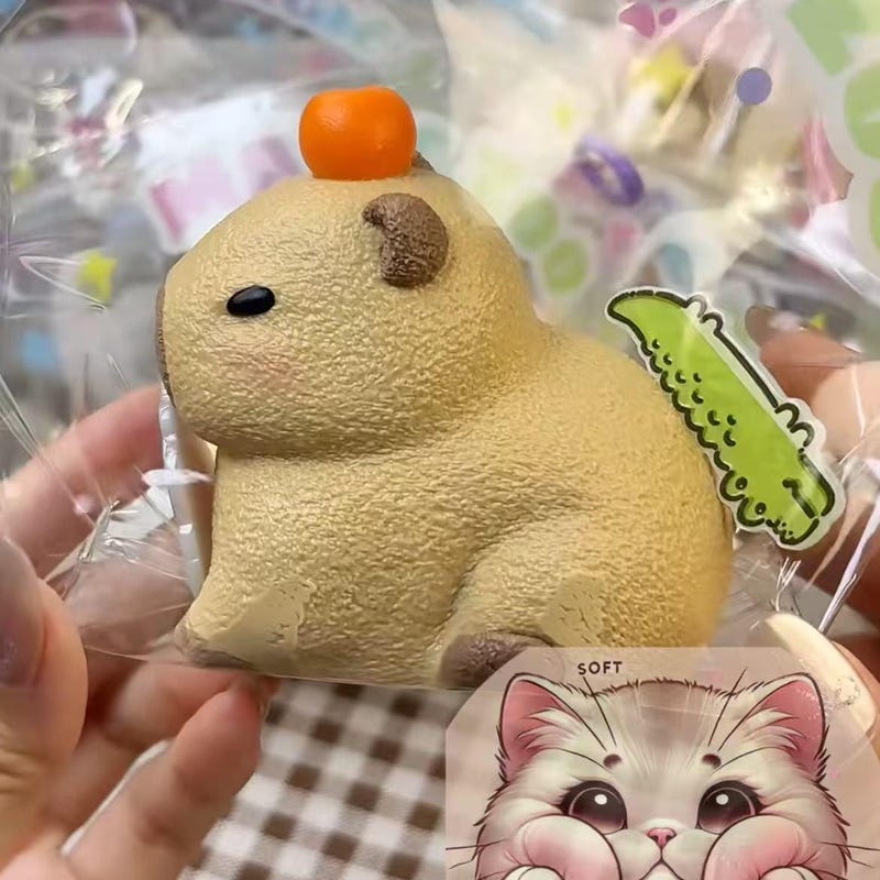 Capybara Squishy Etsy UK