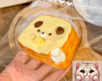 Cute dog bakery bread squishy Birthday present | Perfect for Stress Relief! Stress relief squishy| Portable squishy toy