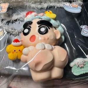 Crayon Shin-chan Squishy Series Shower Butt Shin-chan,Creamy Texture | Stress Relief Gifts| Squishy Sensation| Squishy Toy for Anxiety