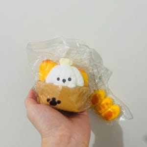 Cute puppy bread shop squishy Stress Reliever  Cute Kawaii Fidget Toy for Anxiety Relief Soft Sensory Squeeze Toy /taba squishy