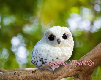 Owl Animal Squishy Toy – Stress Relief | Animal-shaped squishy | Birthday gift squishy| Animal lover gift | Decorative squishy toy