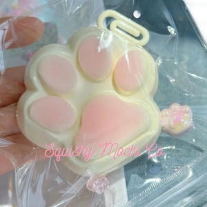 Handmade Cat Paw Squishy – Cute, Soothing, and Incredibly Soft/ taba squishy/ kawaii squishy/ handmade squishy/ stressrelief toys/ fungift