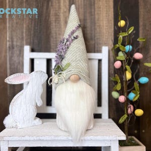 Easter Gnome | Spring Gnome | Easter Decor | Spring Decor | Pastel Gnome | Handmade Gnome