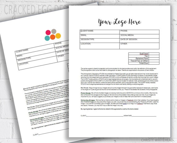 Logo Release Form Template