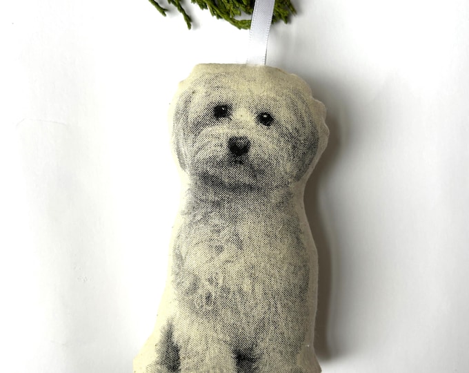 Maltese Ornament