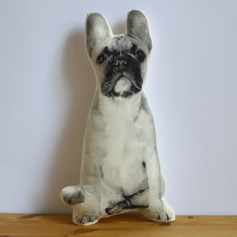 Silkscreen French Bulldog Pillow | Etsy Bulldog pillow | Etsy
