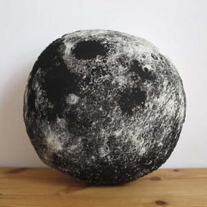 Silkscreen Moon Pillow