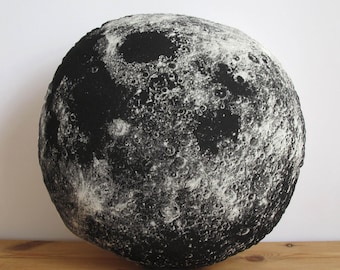 Silkscreen Moon Pillow