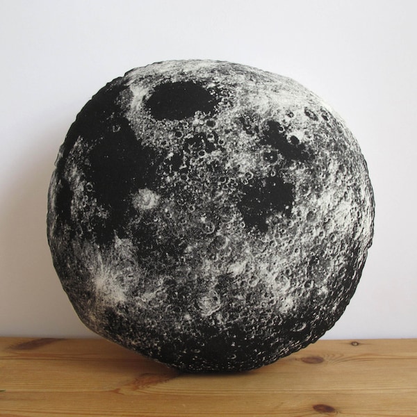 Silkscreen Moon Pillow