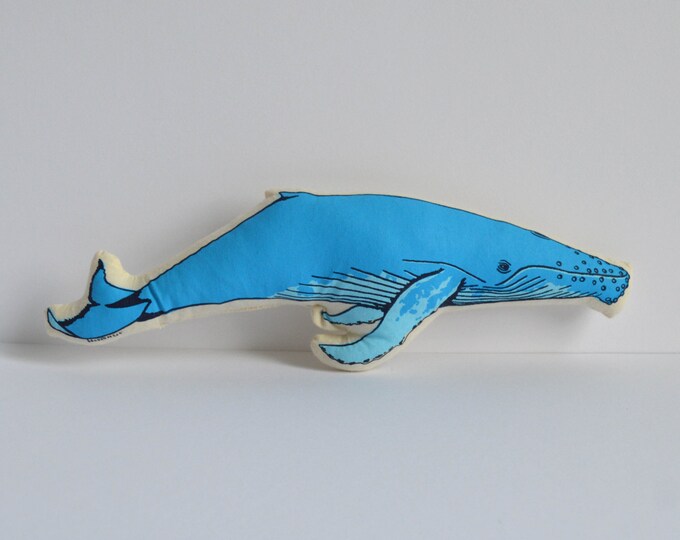 Silkscreen Whale Toy