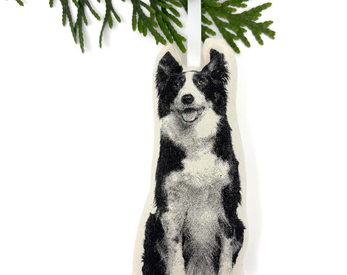 Border Collie Ornament