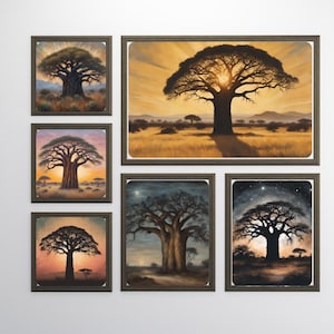 The Majestic Baobab Tree