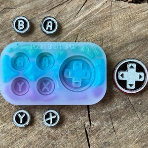 Game Controller Buttons Bits Silicone Mold