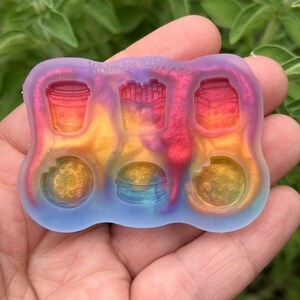 Cute Food Bits Silicone Mold