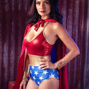 Sugarpuss STAR SUPERHEROINE ONEPIECE, Pin Up Cosplay Costume image 3
