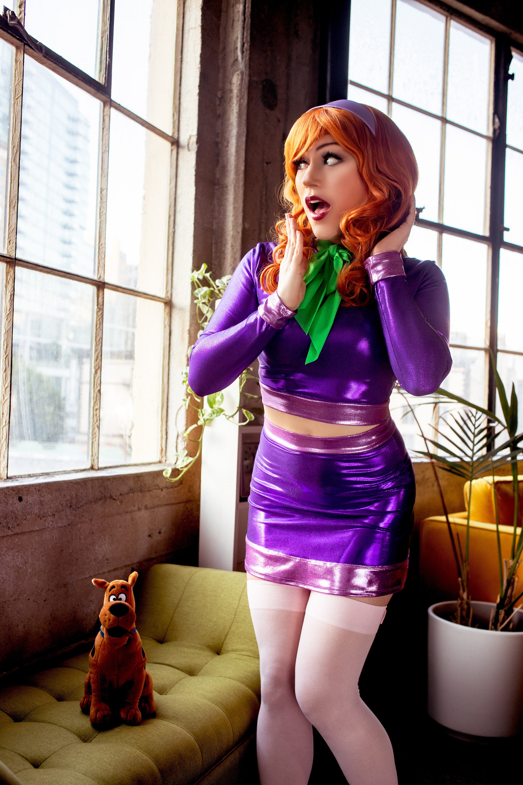 Sugarpuss DANGER PRONE GIRL Set Metallic Lycra Crop Top and - Etsy