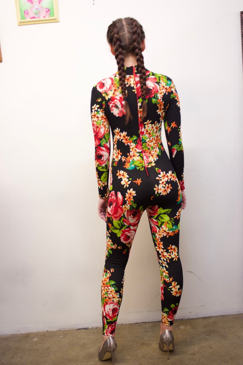 Sugarpuss MONA LISA VITO Floral Jumpsuit Catsuit Xtra Small - Etsy