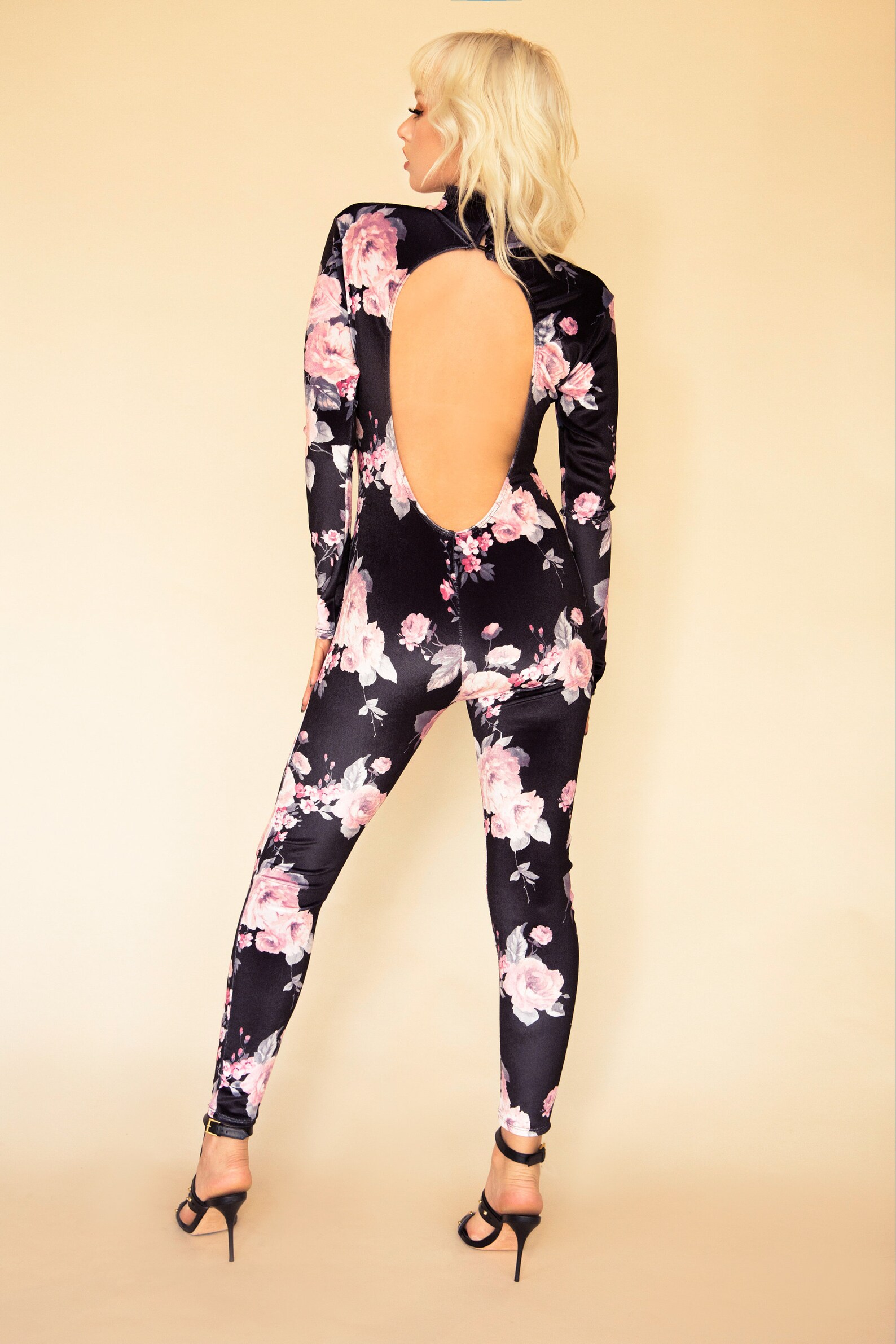 Sugarpuss MONA LISA VITO Floral Jumpsuit Catsuit Xtra Small - Etsy