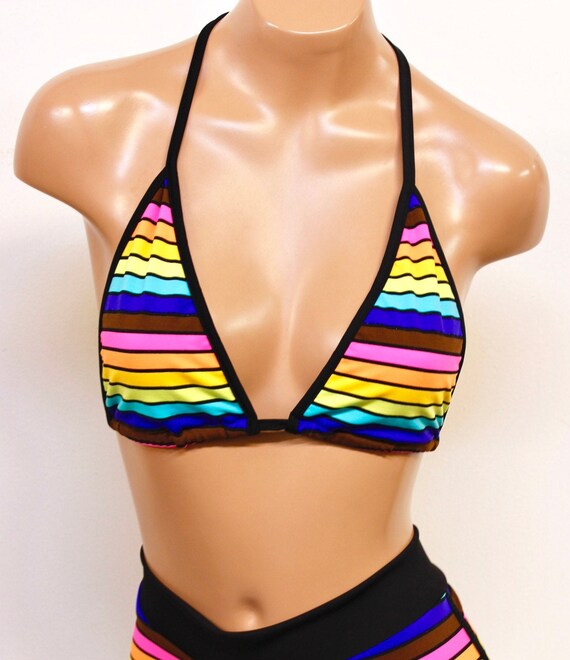 Neon cheap swim top