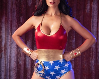 Sugarpuss STAR SUPERHEROINE ONEPIECE, Pin Up Cosplay Costume