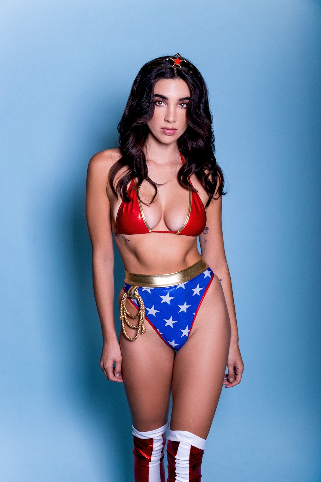 Sexy Lingerie, Wonder Woman Costume, Halloween Dress, Cosplay : :  Clothing, Shoes & Accessories