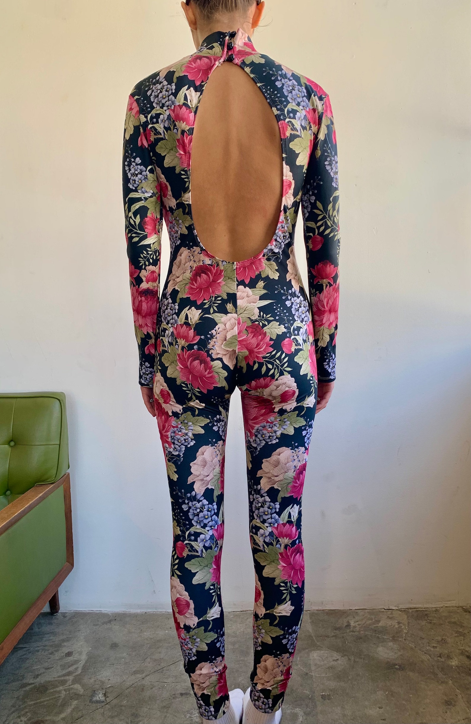 Sugarpuss MONA LISA VITO Floral Jumpsuit New Fabric My - Etsy