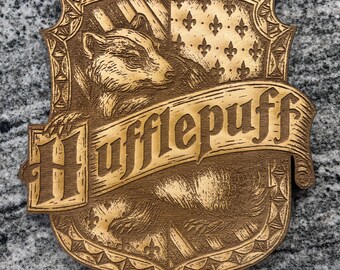 Hufflepuff House Crest (Harry Potter)