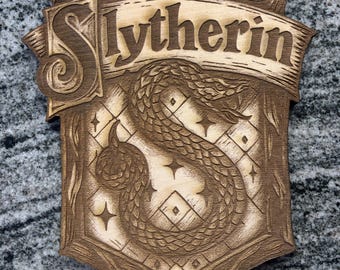 Slytherin House Crest (Harry Potter)