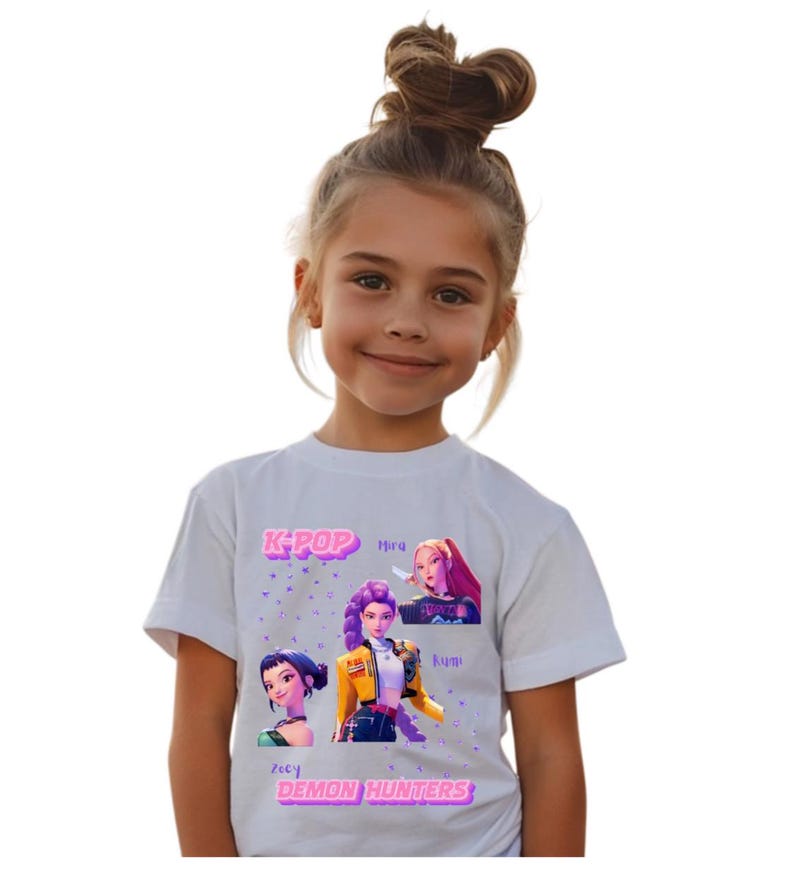 Kpop Anime Huntrix Kinder Outfit - Cooler Streetwear-Style Für Fans