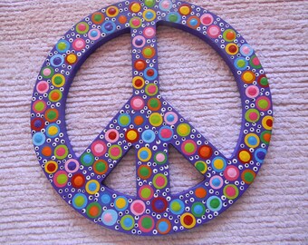 Download Peace Sign Art Etsy