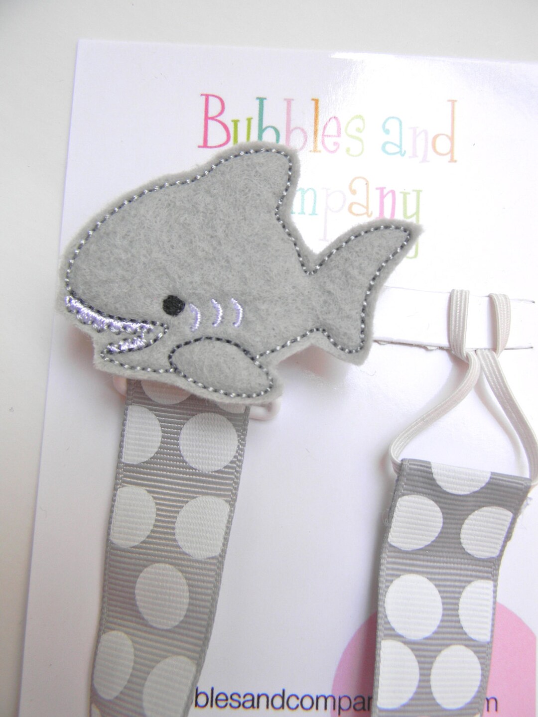 Shark Pacifier Holder Shark Pacifier Clip Shark Baby Gift Etsy