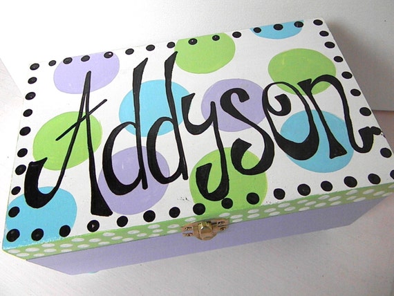 Hand Painted Children/'s Jewelry Boxes Girls boys Kids Jewelry Boxes Trinket Boxes flower Girl Gift Boxes Personalized Jewelry boxes