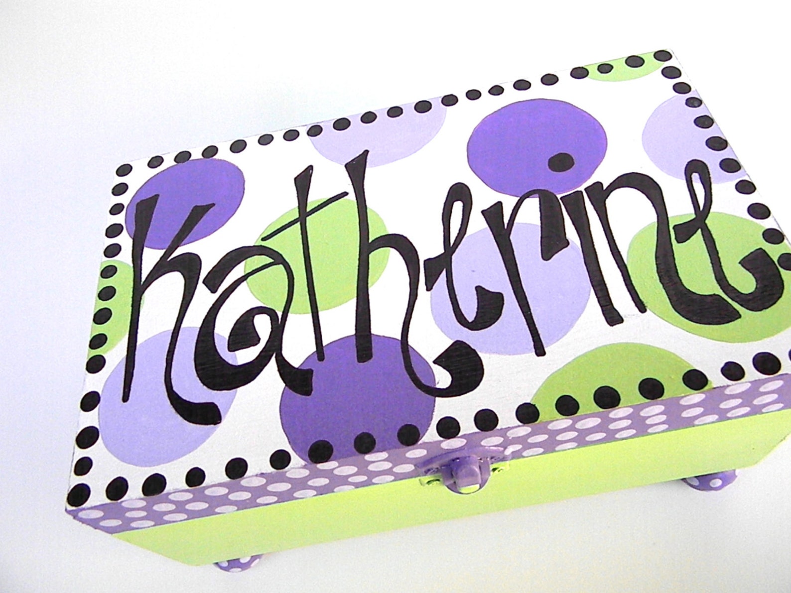 Hand Painted Jewelry Boxespersonalized Jewelry Wooden Etsy