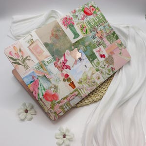 Flower Collage Pink Green MacBook Case for Apple Laptop Sleeve Cover,MacBook 12,MacBook Pro 16/15/14/13,MacBook Ret 15/13,Air 15/13/11,A2485