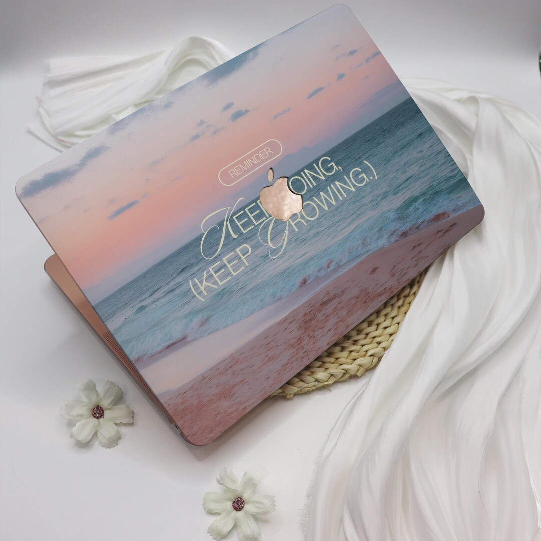 Reminder Beach Sea MacBook Case for Apple Laptop Sleeve,m1 M2 M3 M4 ...