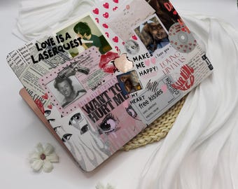 Photo Sticker Style MacBook Case for Air15-A2941/13/11,MacBook12, MacBook Pro 16-A2485/15/14/13, MacBook Ret15/13, Personalized Macbook Case