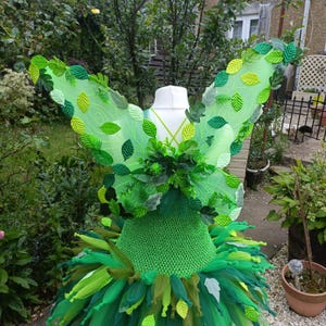 Woodland the Flower Fairy Costume Butterfly Wings - fits both adults and children - dressing up, birthday, Halloween, Christmas party