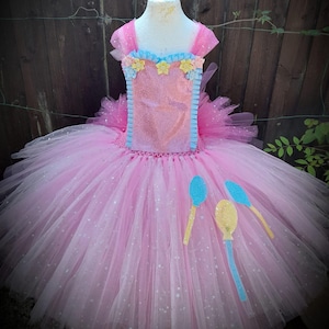 Vestido de tutú de unicornio y poni de Pinkie Pie: disfraz, disfraz, fiesta de cumpleaños, Navidad, Halloween, desfile de hadas, carnaval, Pinkie Pie